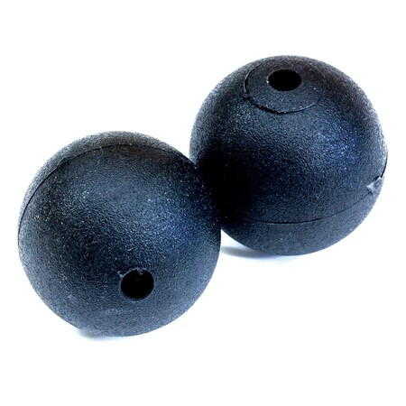 Tigress Black Plastic Outrigger Stops - 1-1/4" - Pair 88690